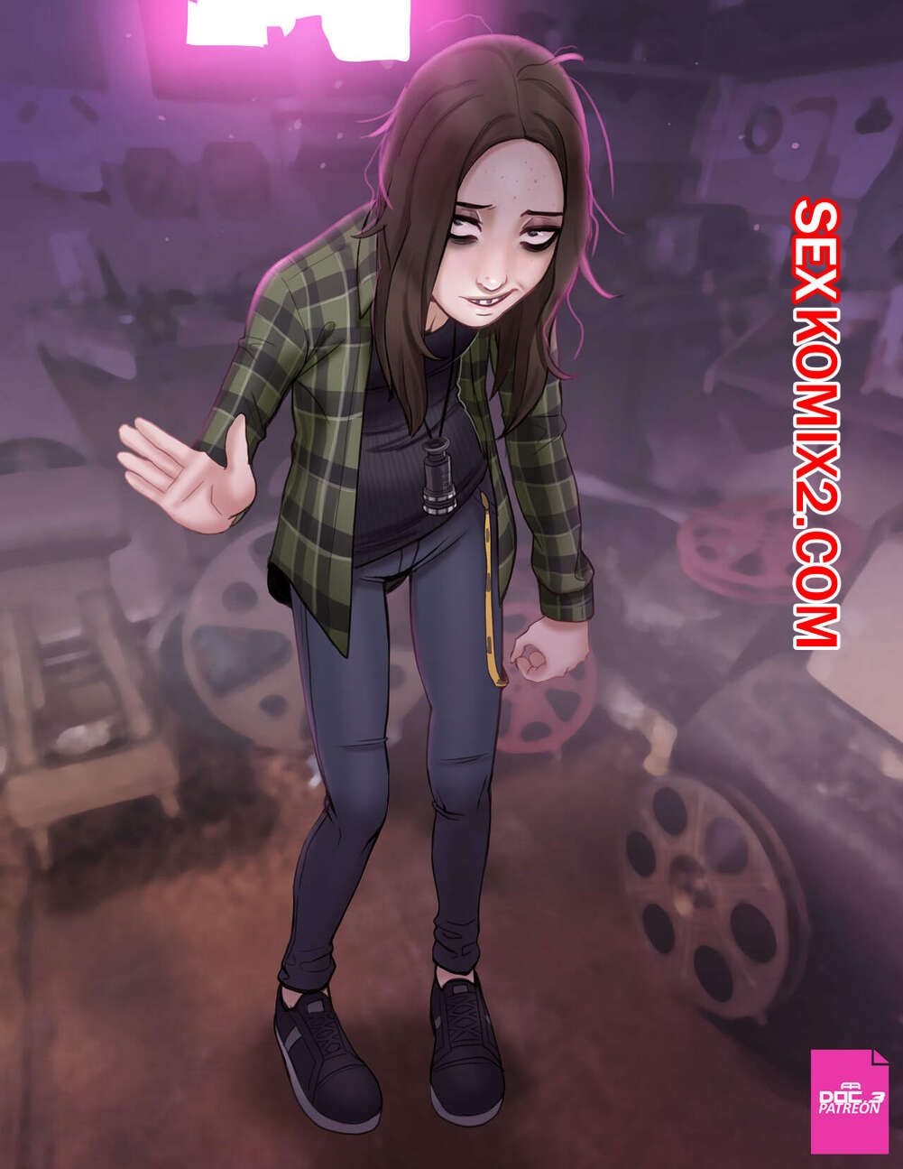 Порно байланған ана кончалары Сперматозоид жыныс мүшесінен шығады