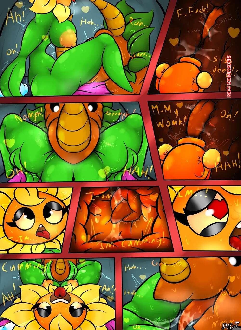 porno-komiks-plants-vs--zombies--primal-instincts--blobslimey-seks-komiks-b...