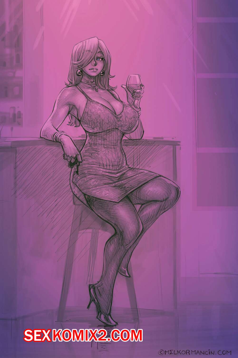 Денис Милани бейнеленген порно